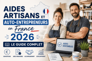 Aides artisans et auto-entrepreneurs en France 2026 : le guide complet